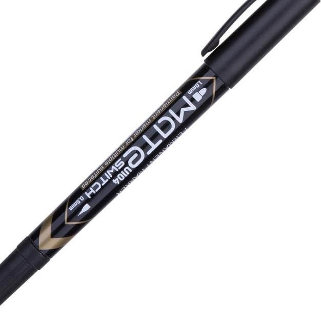 

➻ Deli EU10420 (BOX) Permanent Marker/Spidol Permanen-2-Hitam 12 Pcs ⅍