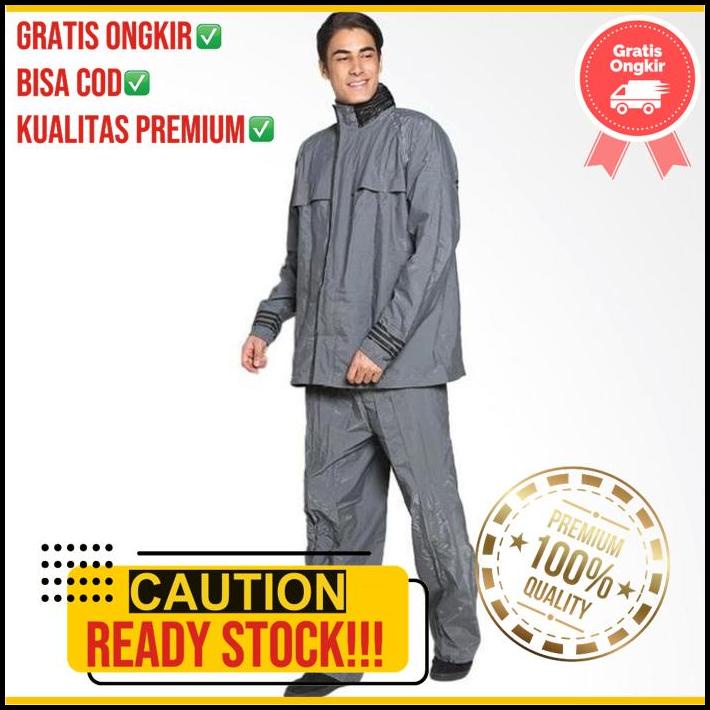 Jas Hujan Messio Abu Raincoat Messio Ventilator