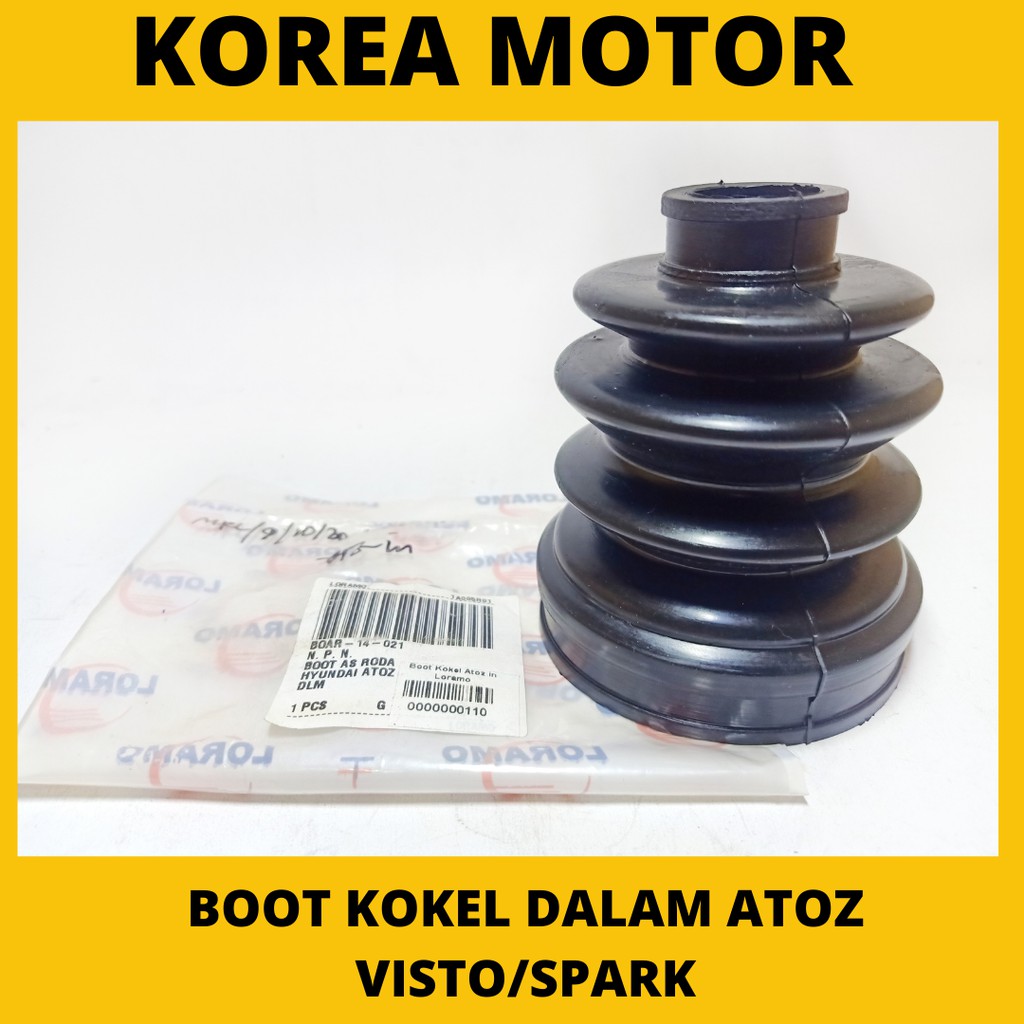 Boot Kokel Dalam Hyundai Atoz Kia Visto Chevrolet Spark Karet As Roda