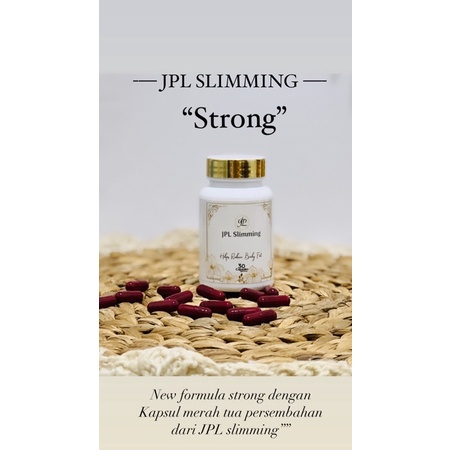 KAPSUL HERBAL JPL STRONG (30 kapsul) / NEW JPL SLIMMING ORIGINAL