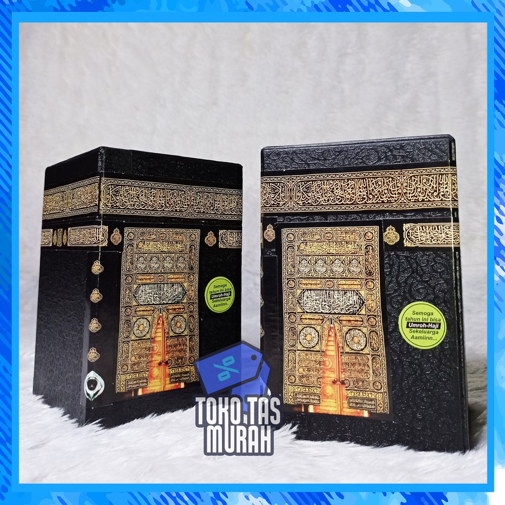CELENGAN KA'BAH Tanpa Kunci Miniatur Kabah Tempat Penyimpan Uang Unik Bentuk Kakbah Souvenir haji-8