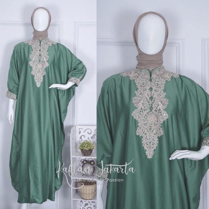 Dapatkan Segera Kaftan satin ORIGINAL KAFTAN BUSUI ANYA by Kaftan Jakarta`