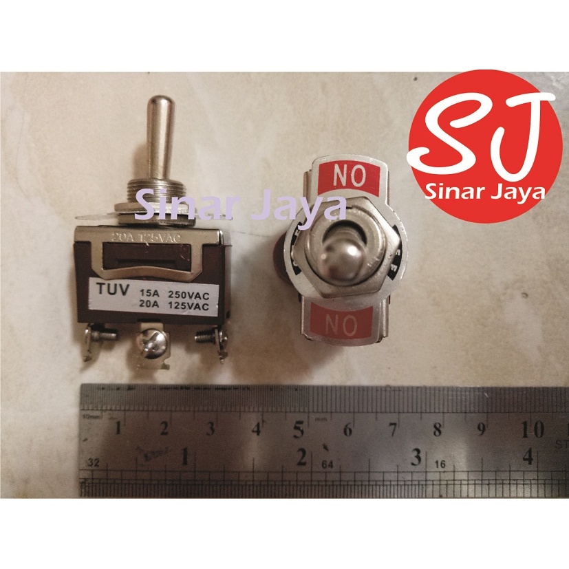 Togel Switch TUV on-off-on 3 pin