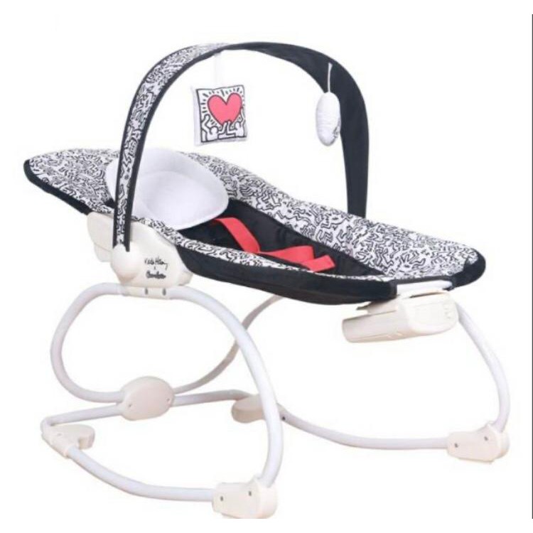 Baby Rocker Keith Haring X CocoLatte Bouncer 2119/Ayunan Bayi/Mainan Bayi