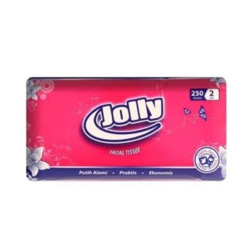 TISSUE JOLLY FACIAL 250sheet 2ply