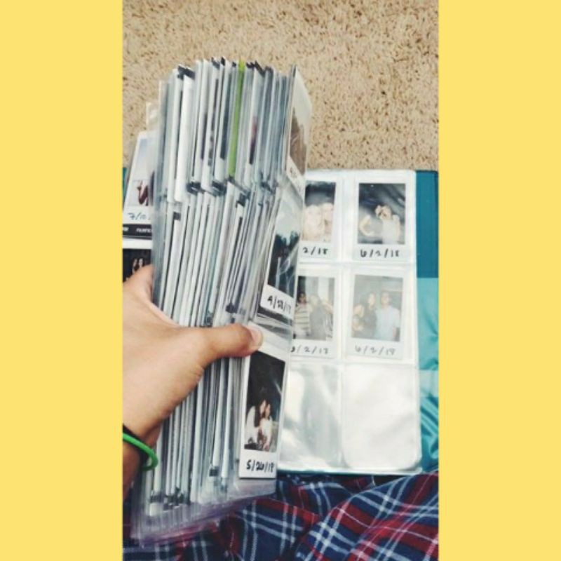 Cetak foto polaroid ukuran 2r kilat bisa buat kado/hiasan kamar/album