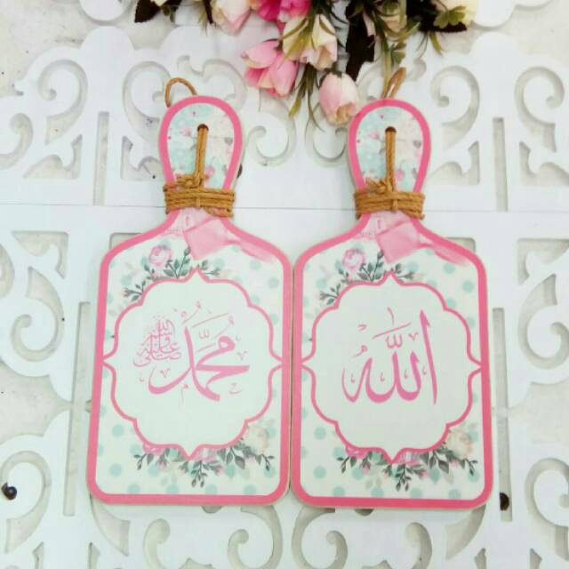 WALLDECO TELENAN HIASAN DINDING KAYU BENTUK TELENAN