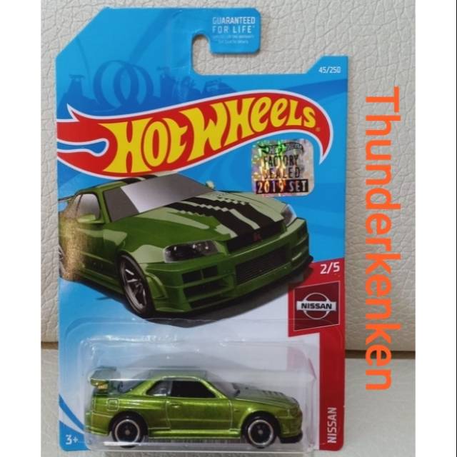 Hot Wheels Super Treasure Hunt THS Nissan Skyline BNR34 FS R34