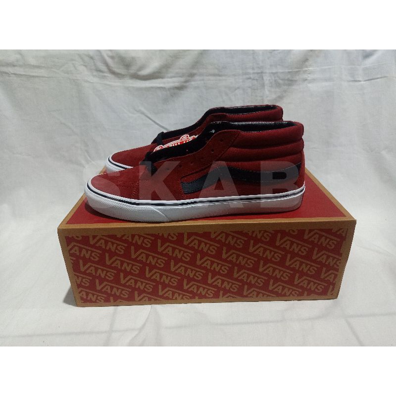 vans Sk8 mid biking red