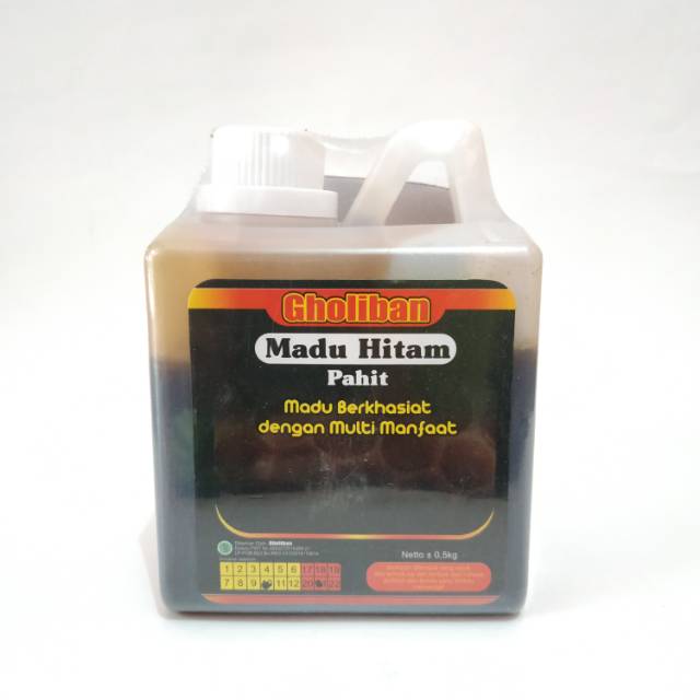 

Madu Hitam Pahit Gholiban 500gram / Madu Hitam Pahit