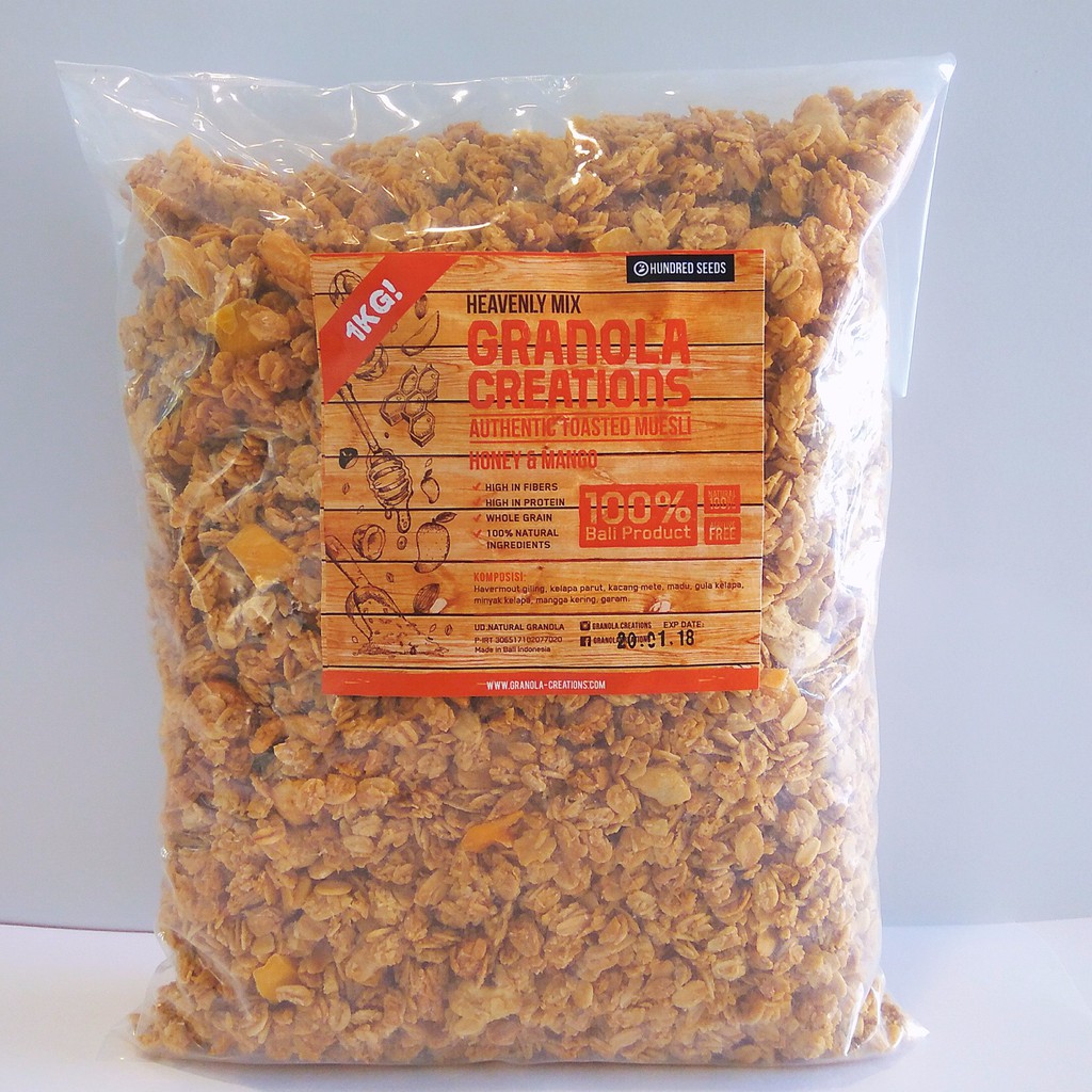 

GRANOLA CREATION MANGO DELIGHT (HONEY & MANGO) 1KG