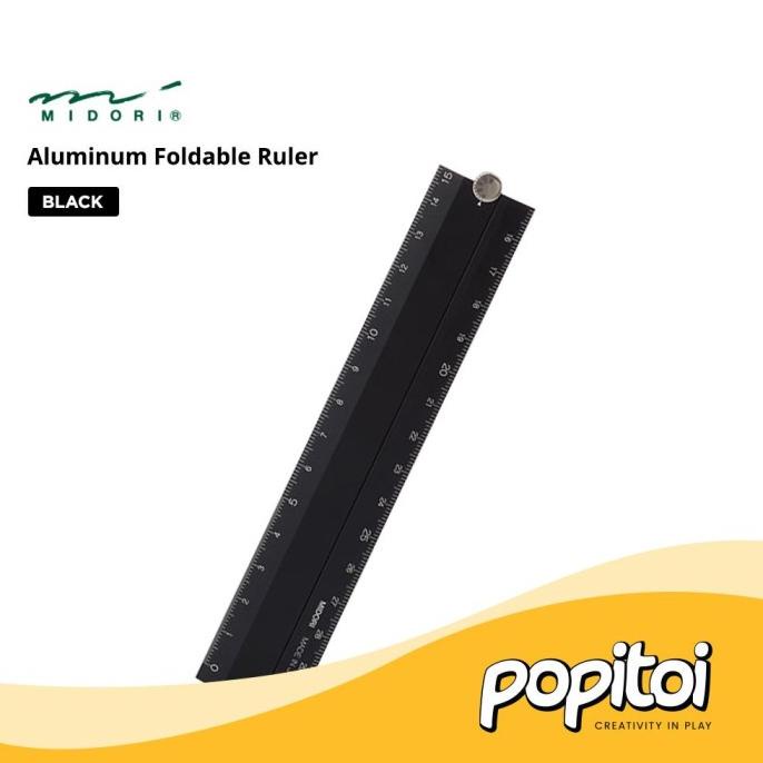 

MIDORI Aluminum Foldable Ruler 15-30 cm Penggaris Lipat Aluminium