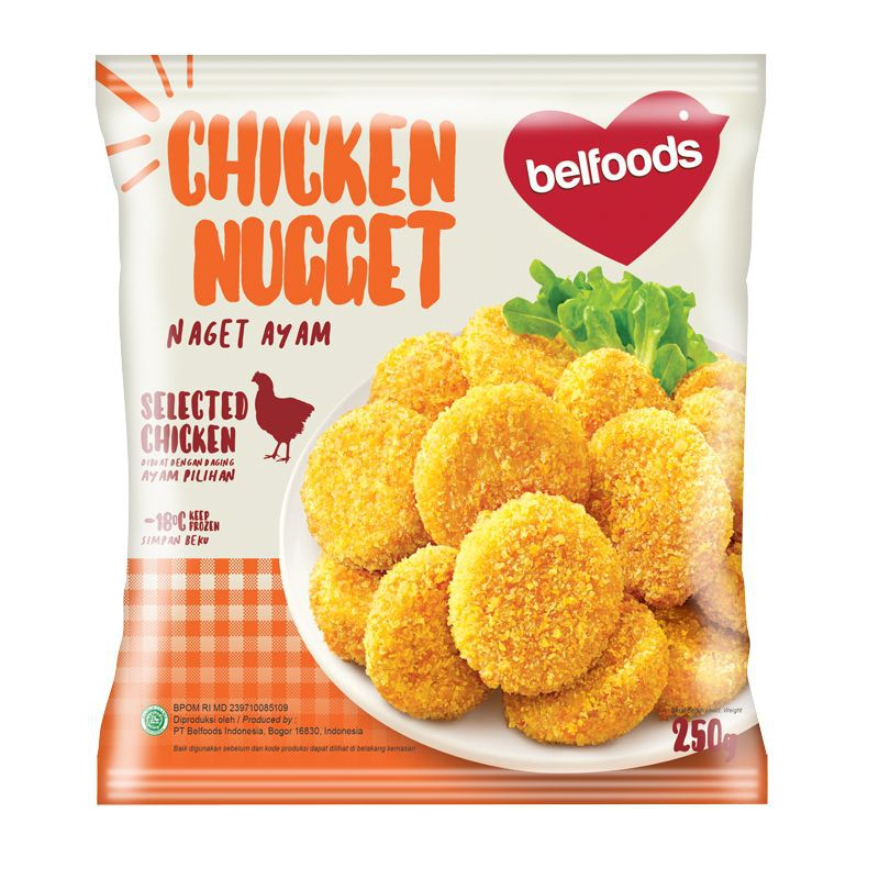 

Chicken Nugget Belfoods 250 gr