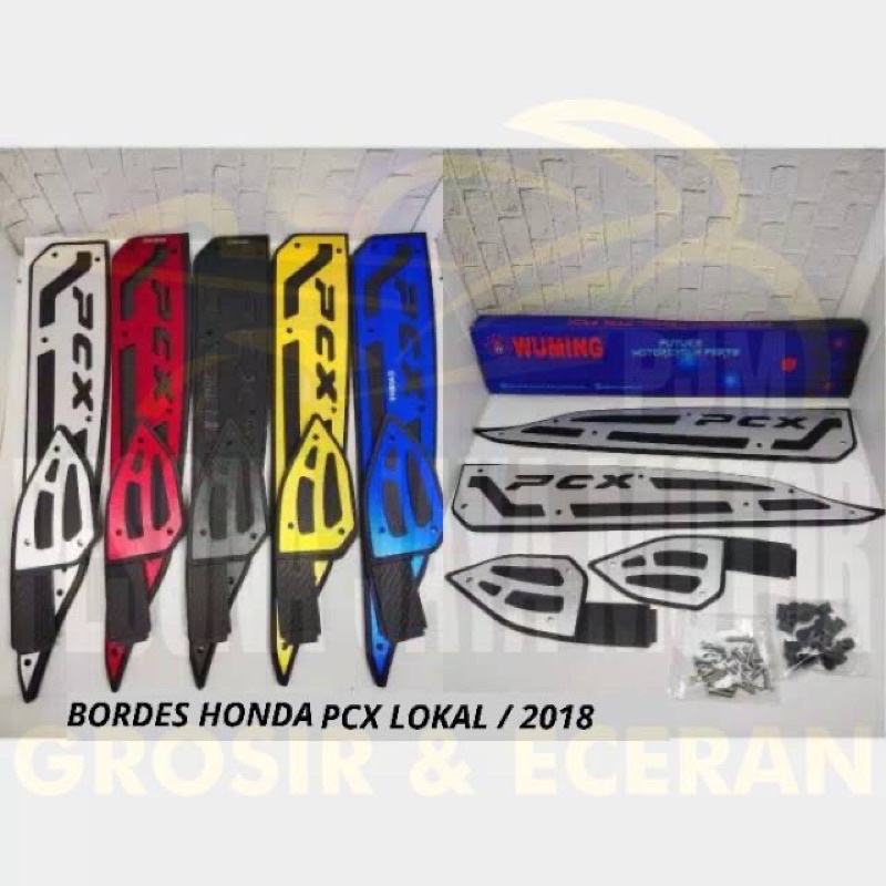 Bordes Pcx 150 Karpet Pijakan Kaki Cnc Pcx 150 Lokal