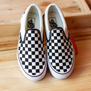  Vans  Slip On Classic Checkerboard Original  Sepatu  Vans  