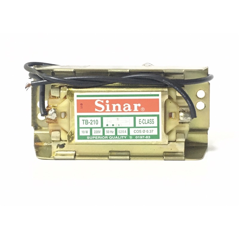 Ballast Lampu Trafo TL 10 Watt Sinar