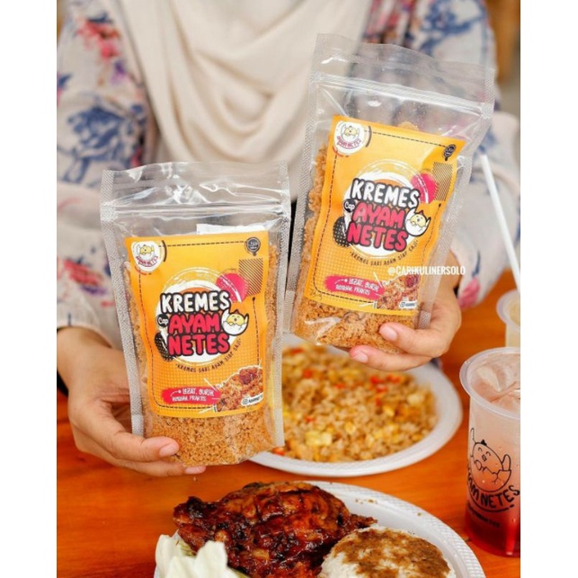 

Kremes Sari Ayam ( 2 POUCH ) Cap Ayam Netes