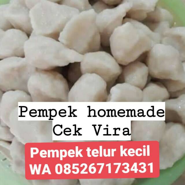 

Pempek telur kecil