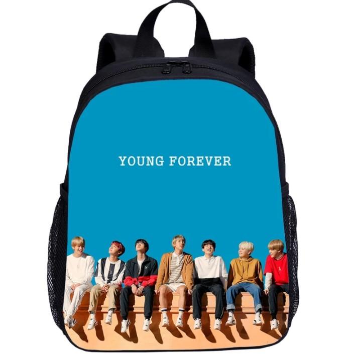 [KODE PRODUK JGSMJ7551] BTS DYNAMITE- Tas Anak Sekolah Perempuan Laki Laki Korea KPOP BT21 BTS anak