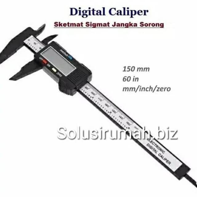 Sketmat Digital. Caliper. Vernier Caliper. Jangka Sorong