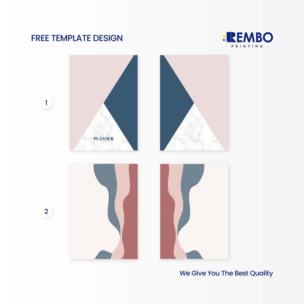 NOTEBOOK SHAPE PATTERN/JURNAL GRID/DOTTED/BLANK /LINE A5/ BUKU CATATAN RING / BUKU TULIS RING - REMBO PRINTING