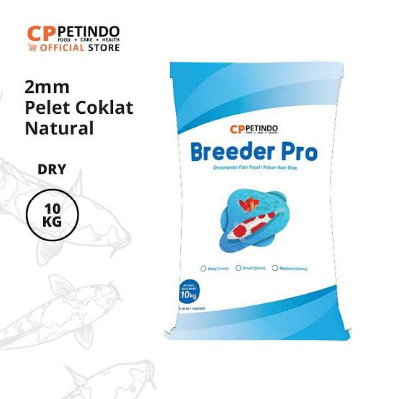 pelet koi BREEDER PRO 1 kg ecer pellet 1 mm baby 2mm small 5mm medium