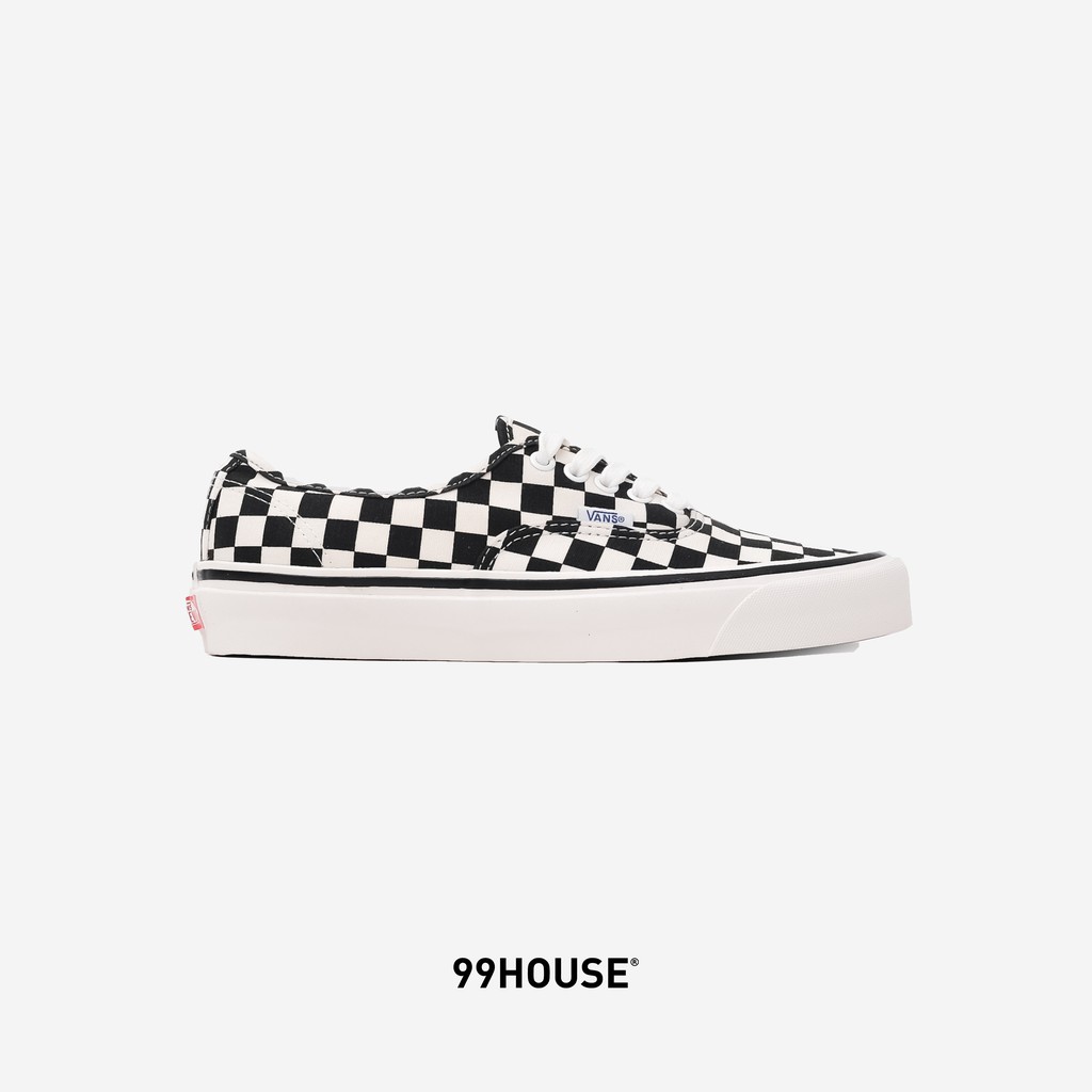99House Asia | Vans Anaheim Authentic Checkerboard Black/White | Sepatu & Sneakers Kasual Canvas Pol