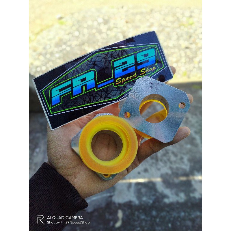 Manifold teflon satria fu 34 35 38mm/ Intake satria fu 34 35 38