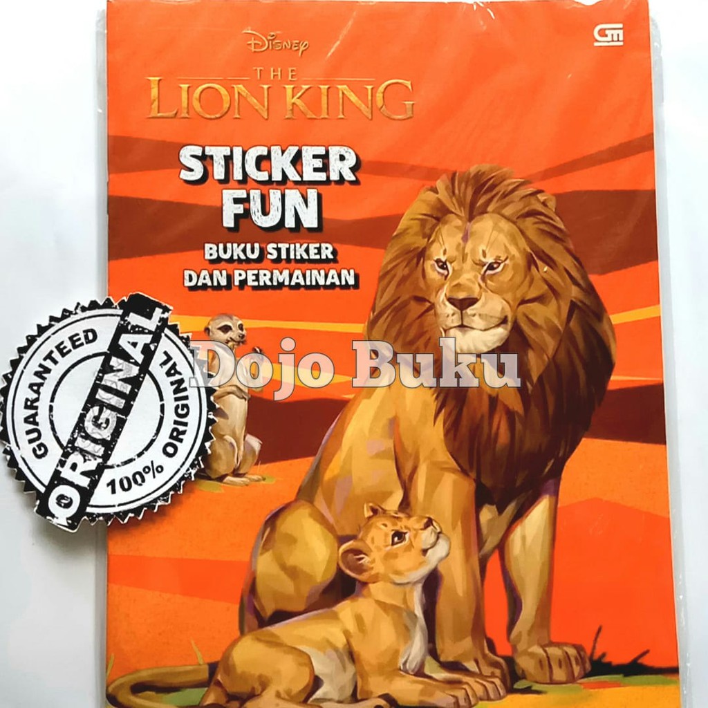 The Lion King : Sticker Fun: Buku Stiker dan Permainan Disney