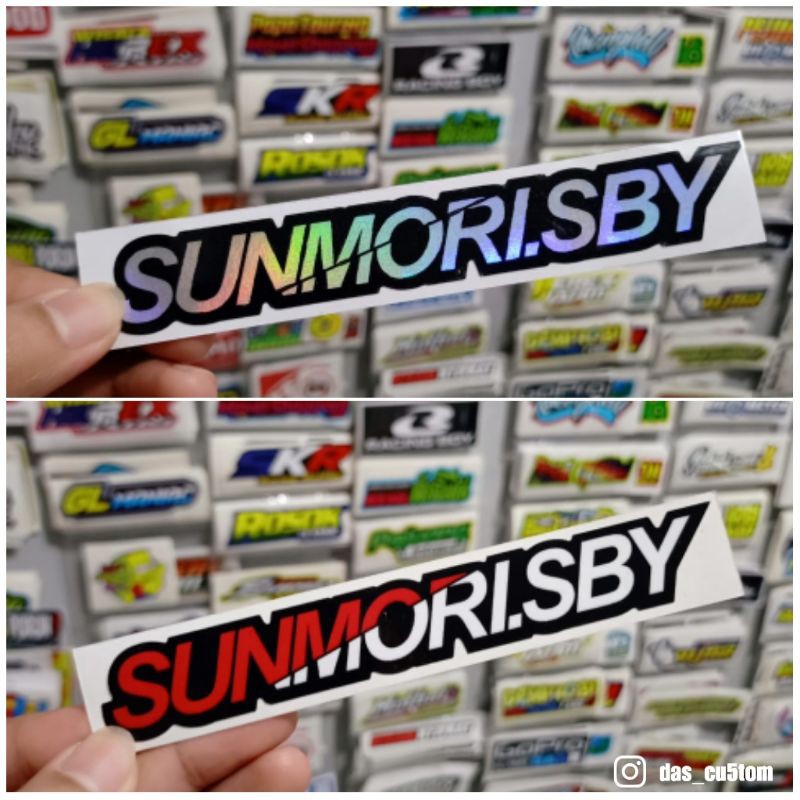 sticker printing SUNMORY SBY