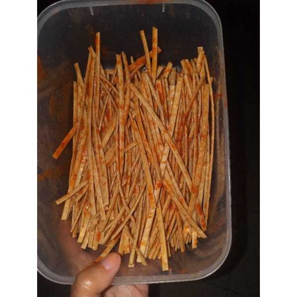 

mie lidi gepeng bumbu basah