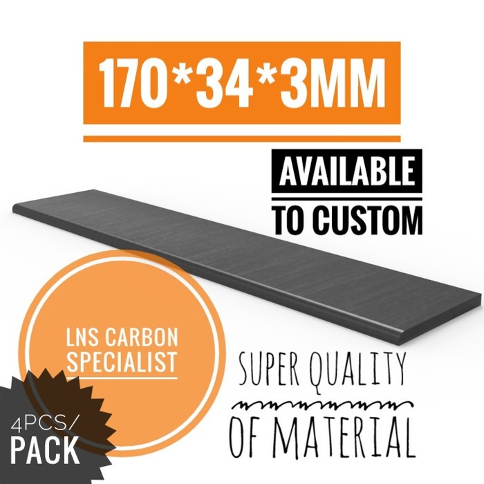 

carbon vane 170x34x3 isi 4pcs