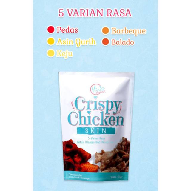 

Snack CHICKEN SKIN