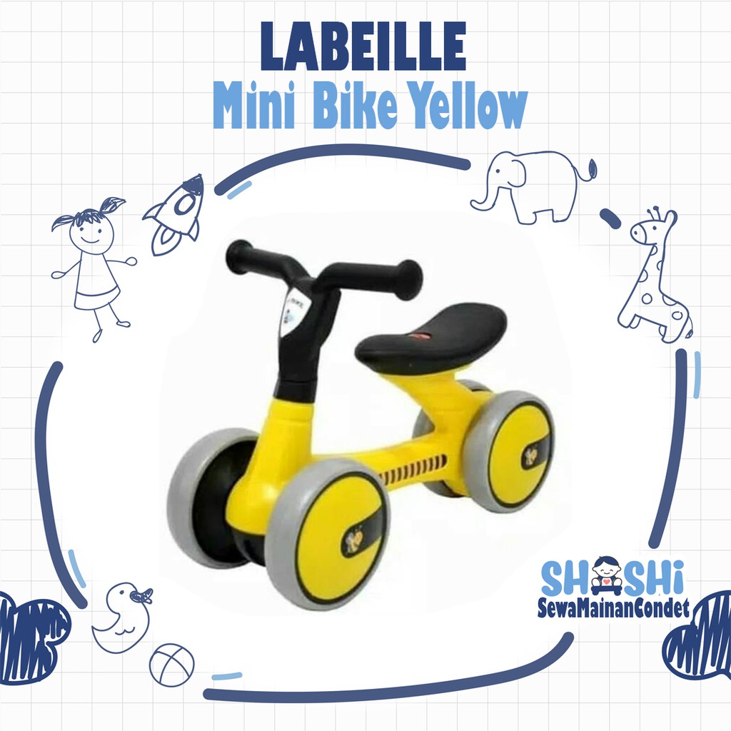 Sewa  Labeille Mini Bike Yellow