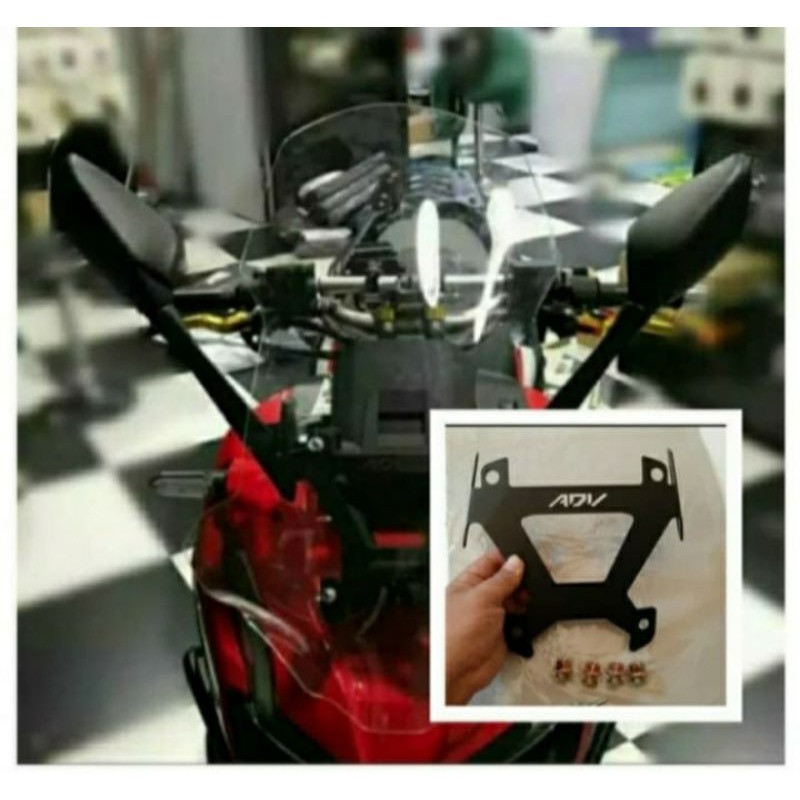 Breket bracket spion Honda Adv 150 adv 160