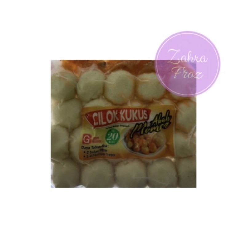 

CILOK KUKUS ABAH MOMON ISI 20 PCS