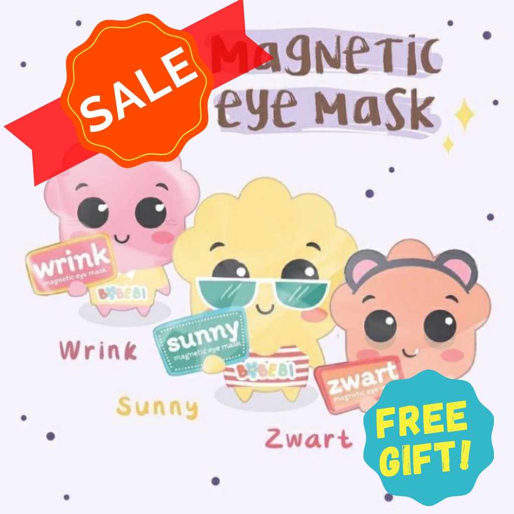 (FREE GIFT) BOBEBI EYE MASK MAGNETIC BPOM