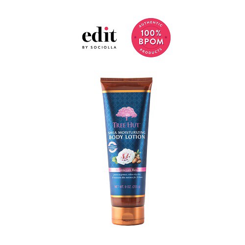 

Tree Hut Moroccan Rose - Shea Body Lotion - size: 255 gr - Edit by Sociolla