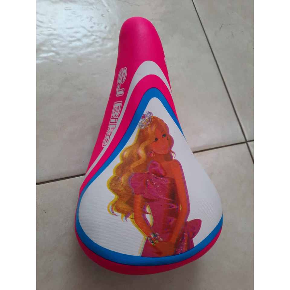 TERMURAH!!! Jok Sepeda Anak / SJ BIKE Karakter BARBIE / Realpict