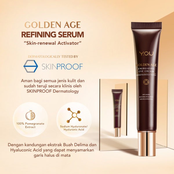 Y.O.U Golden Age Energizing Eye Cream 15g