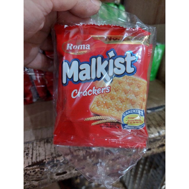 Roma malkist crackers 14gr RENCENG 10sachet x 18 Gram