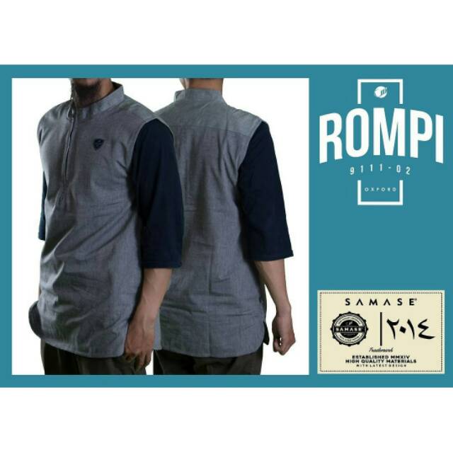 SAMASE 9111 ROMPI KURTA ABU PENDEK