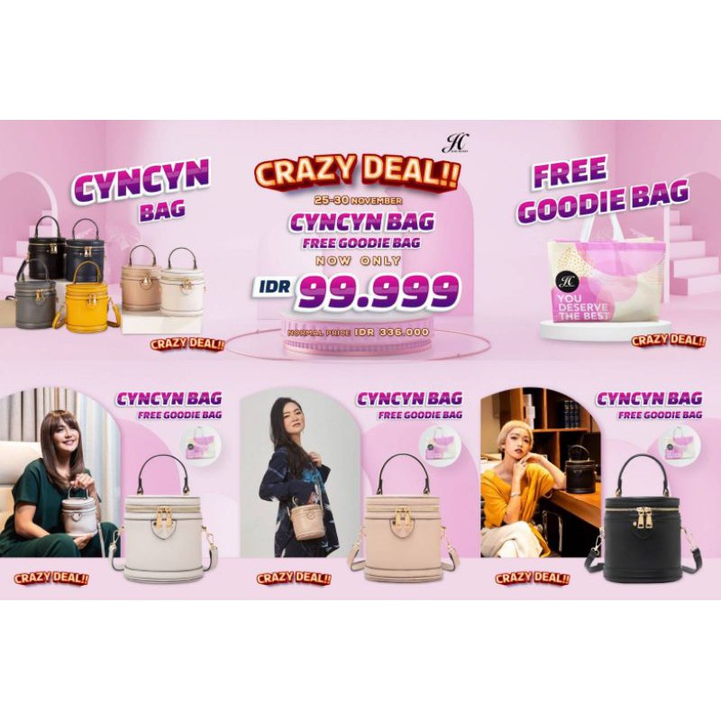 

CYNCYN BAG SPESIAL PROMO FREE GOODIE BAG