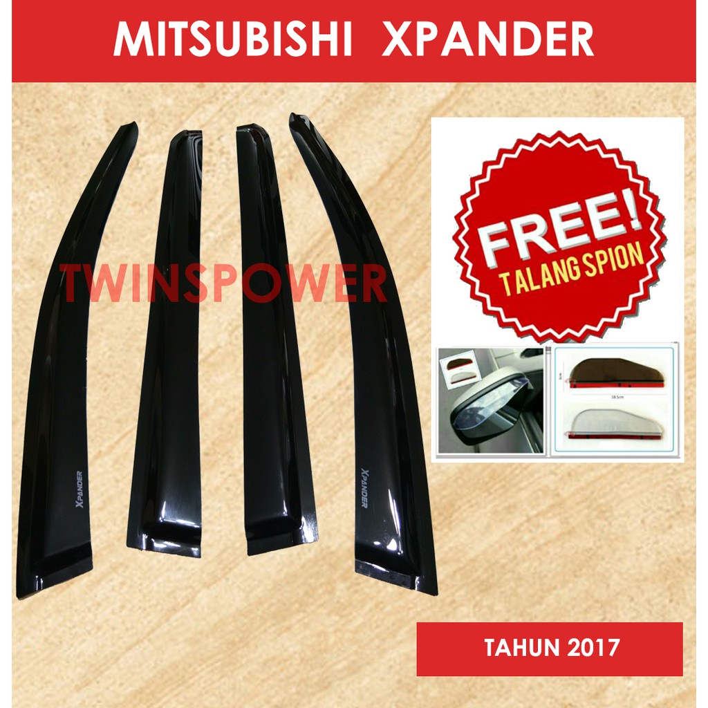 Talang Air Mobil Slim Mitsubishi Xpander Bonus Talang