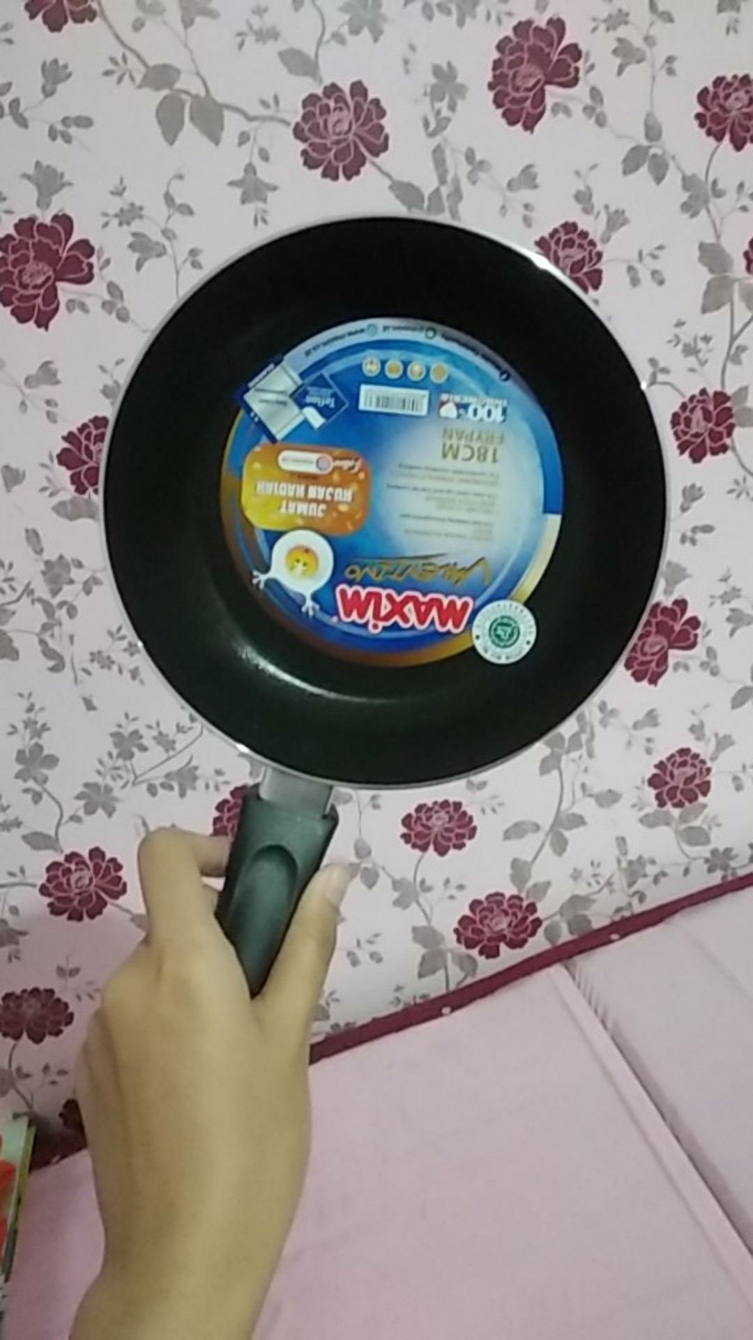 Maxim Valentino 18 Cm / 20 Cm / 22 Cm / 24 Cm / 26 Cm Frypan Wajan Penggorengan Teflon Anti Lengket