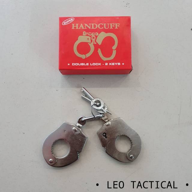 Borgol Jari Jempol / Handcuff double lock Kecek jari
