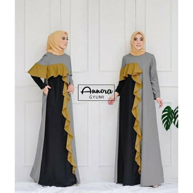 GYUMI DRESS- ABU SIZE M