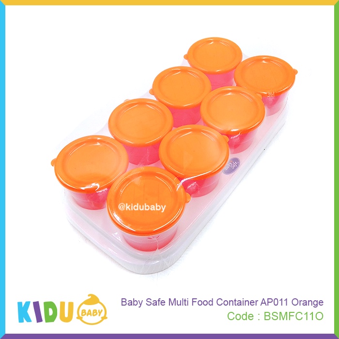 Baby Safe Kotak Makan MPASI Multi Food Container AP011 Kidu Baby