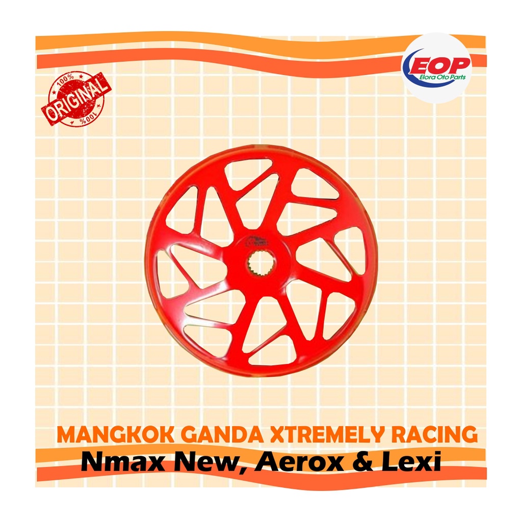 Mangkok Ganda XTR Xtremely Racing Nmax New, Aerox, Lexi Original