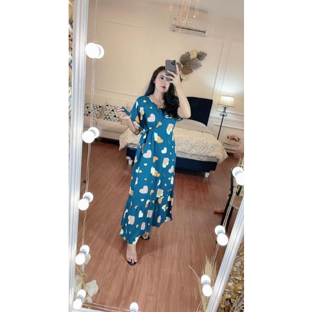 Daster ruffle/rampel inces RGB ORIGINAL